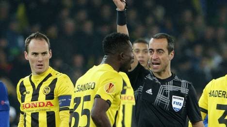 Kennt sich aus mit Schwarz-Gelb: Manuel de Sousa beim Europa-League-Spiel Young Boys Bern gegen FC Everton