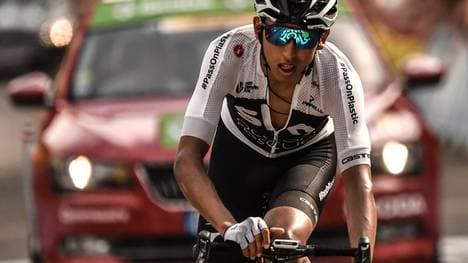 Bei der Tour de France half Egan Bernal Ex-Sieger Chris Froome bei diversen Etappen