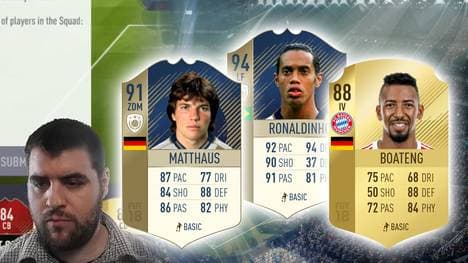 Zu Pugzillas Traumelf gehören Spieler wie Ronaldinho, Matthäus und Boateng.