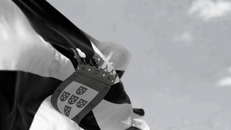 Flagge der Stadt Ceuta