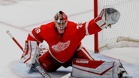 Thomas Greiss steht seit 2020 bei den Detroit Red Wings unter Vertrag