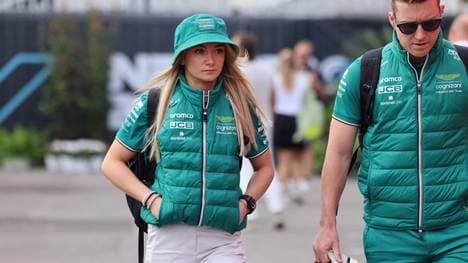 Jessica Hawkins fuhr als erste Frau seit 2018 wieder einen Formel-1-Boliden