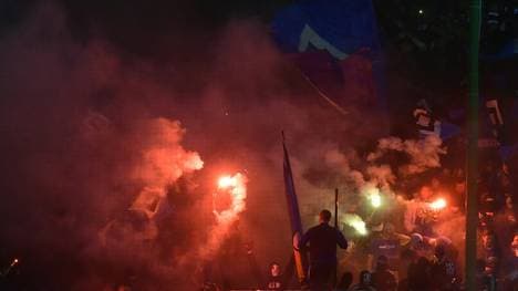 Das Spiel in Kiel war mehrere Minuten unterbrochen