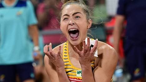 Hat Spaß an den 200 m: Gina Lückenkemper