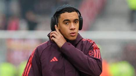 Jamal Musiala steht bei Bayerns Auswärtsspiel gegen St. Pauli in der Startelf