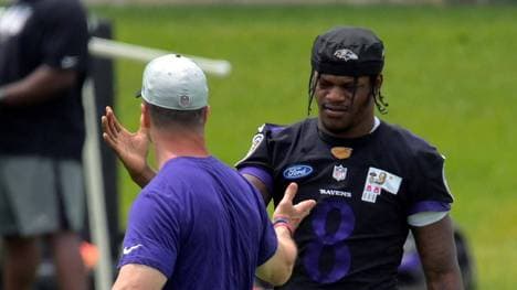 Lamar Jackson muss mit dem Training vorerst aussetzen