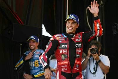 Márquez gewinnt Aragón-Sprint
