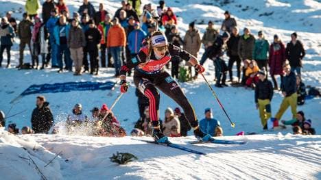 Anna Weidel war die beste Deutsche in der Verfolgung