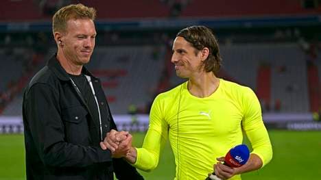 Spielt Yann Sommer (r.) bald unter Julian Nagelsmann (l.)?