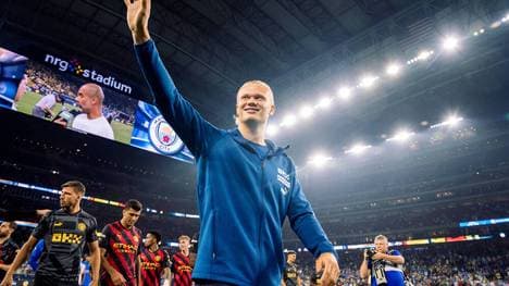 Erling Haaland beeindruckt bei Manchester City