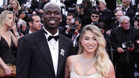 Paul Pogba und Daniele Cifala bei den Filmfestspielen in Cannes 2025