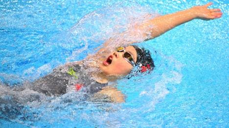 Die Zwölfjährige Yu Zidi schwimmt ins WM-Finale
