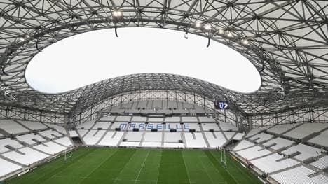 Das Stade Velodrome in Marseille