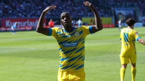 Ujah erzielte diese Saison zehn Tore