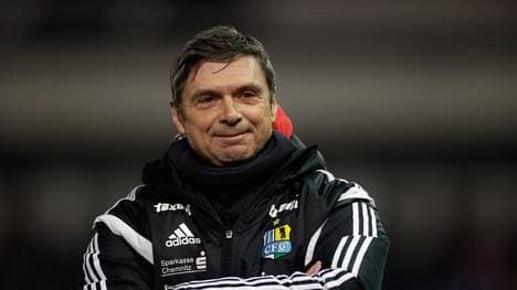 Chemnitz-Coach Karsten Heine kann weiter auf Karol Karlik zählen.