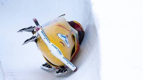 Laura Nolte stürzte bei der Zweierbob-WM in Sankt Moritz