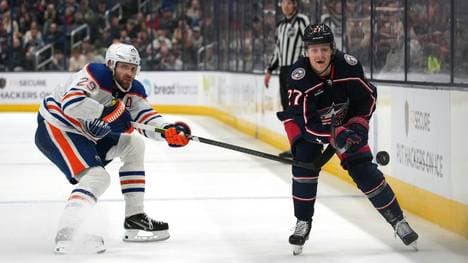 Draisaitl (l.) holte einen Scorerpunkt