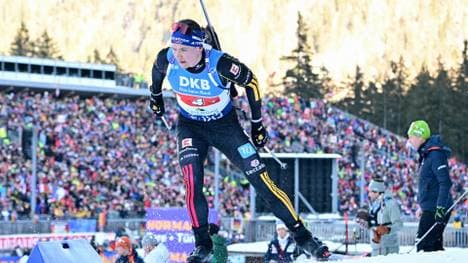Der deutsche Startläufer Justus Strelow