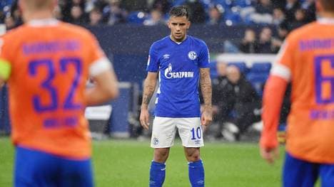 Rodrigo Zalazar kassierte mit Schalke 04 eine 2:4-Pleite gegen Darmstadt
