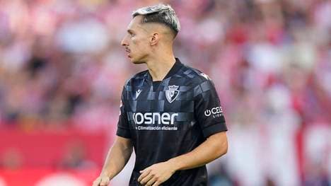 Bryan Zaragoza ist aktuell an CA Osasuna verliehen