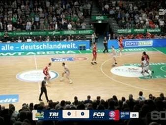 Spiel Highlights zu VET-CONCEPT Gladiators Trier - FC Bayern München Basketball