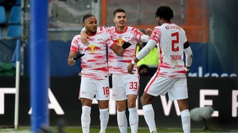 Christopher Nkunku traf für RB Leipzig gegen Bochum