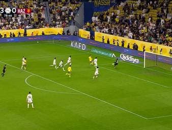 Al Nassr trifft in der Saudi Pro League auf Al Hazem. Dabei zeigt sich Superstar Cristiano Ronaldo einmal mehr in Torlaune, profitiert dabei aber auch von zwei Assists von Kingsley Coman. 