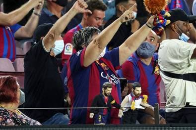 Besonderer Messi-Moment im Camp Nou