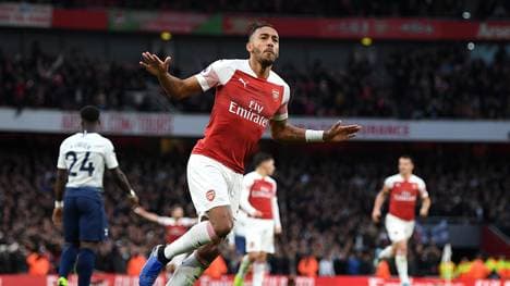 Pierre-Emerick Aubameyang traf in der Schlussphase zum Endstand