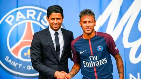 TOPSHOT-FBL-ESP-LIGA-BARCELONA-FRA-LIGUE1-PSG-NEYMAR