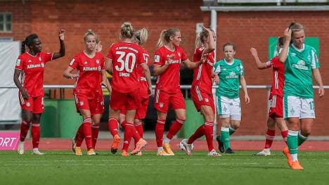 Bayerns Frauen setzten sich souverän gegen Bremen durch