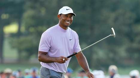Tiger Woods könnte am Sonntag seinen 15. Major-Titel feiern