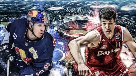 In der neuen Halle im Olympiapark soll Eishockey und Basketball gespielt werden