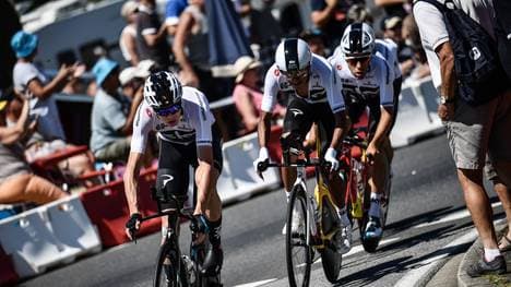 Christopher Froome (l.) distanzierte in der Gesamtwertung einige Konkurrenten