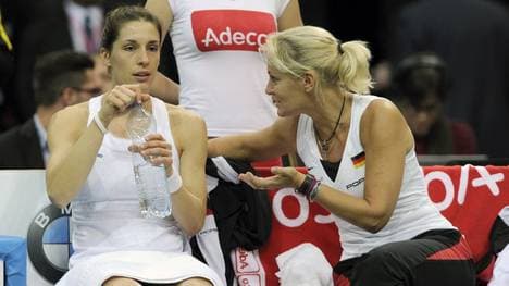 Barbara Rittner (r.) war lange Teamchefin von Andrea Petkovic und Co.