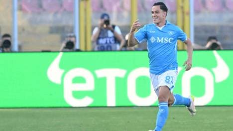 Giacomo Raspadori traf sehenswert zur Führung für Neapel