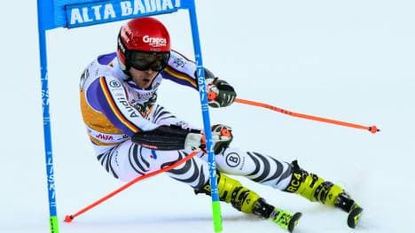 Fabian Gratz im ersten Lauf in Alta Badia