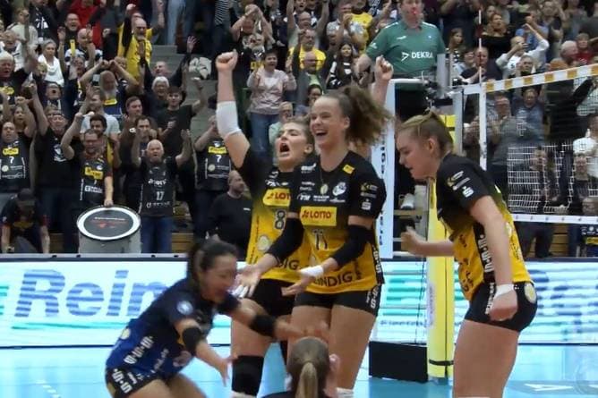 VBL: VfB Suhl siegt nach Aufholjagd im letzten Satz