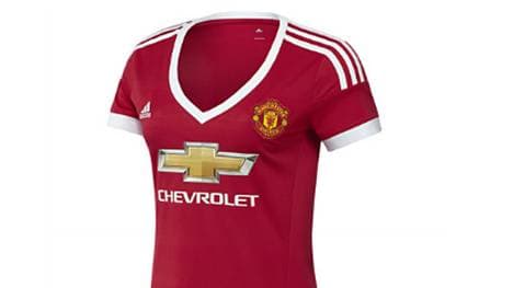 Trikot-Variante für weibliche Fans von Manchester United