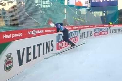 Schrecksekunde für deutsche Tournee-Hoffnung