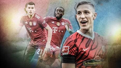 Nico Schlotterbeck (r.) kann in vielen, aber nicht allen Bereichen mit den Innenverteidigern des FC Bayern mithalten 