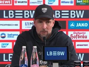 Sebastian Hoeneß war der Ansicht, dass seiner Mannschaft ein Elfmeter hätte zugesprochen werden müssen. Eine Entscheidung, die dem Spiel womöglich eine ganz andere Wendung gegeben hätte.