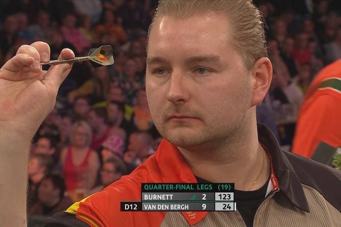 Gnadenloser Van den Bergh im Viertelfinale! Jetzt wartet der Angstgegner