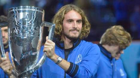 2021 bezwang Team Europe mit Stefanos Tsitsipas Team World mit 14−1.