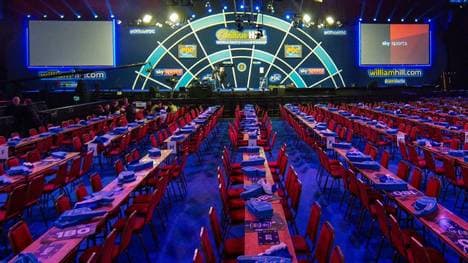 Der Ally Pally bleibt bis Weihnachten ohne Zuschauer