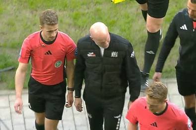 Trainer kassiert Platzverweis in der Halbzeit