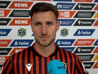 Hannover 96 verpasst durch ein 3:3 gegen den 1. FC Nürnberg den Sprung in die Relegation. Kapitän Enzo Leopold nennt die Gründe.