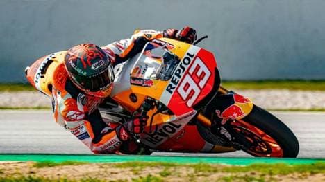 Auf die Rennstrecke zurückgekehrt: Marc Marquez