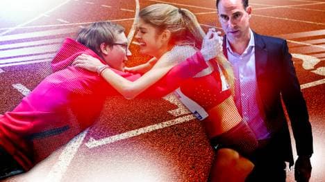 Konstanze Klosterhalfen (M.) gewann in Doha bei der WM 2019 über die 5000 Meter Bronze