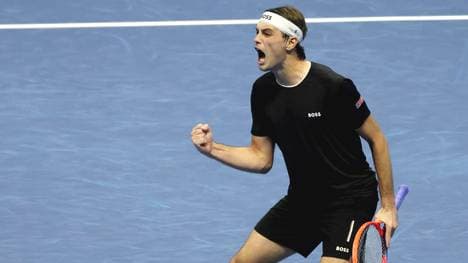 Taylor Fritz will bei den ATP-Finals den Titel holen 